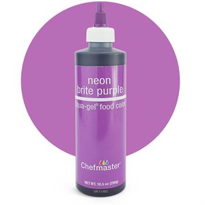 Neon Purple Liqua-Gel Color -10.5 ounce By Chefmaster