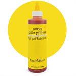 Neon Yellow Liqua-Gel Color -10.5 ounce By Chefmaster