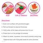 Leaves Fondant and Pie Cutter