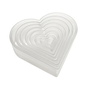 Plain Heart Cookie and Pastry Cutter