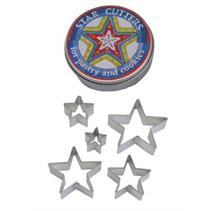 Star Cookie Cutter Set of 5