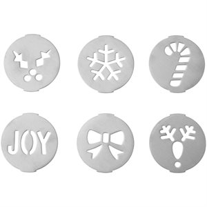 Cookie Press Discs Holiday Themed