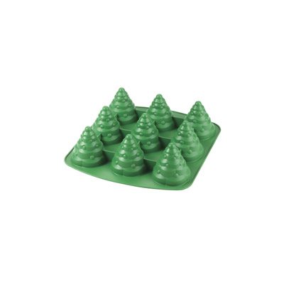 Mini Tree 3D Silicone Mold 9 Cavities 