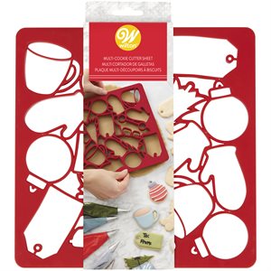 Christmas Icon Multi-Cookie Cutter 1pc