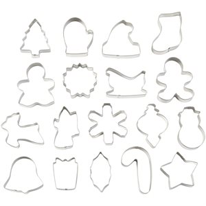 Christmas Cookie Cutter Set 18ct