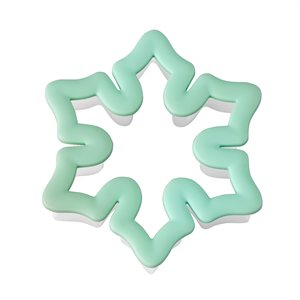 Snowflake Grippy Plastic Cookie Cutter
