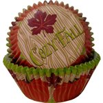 Cozy Fall Standard Baking Cups-75 CT By Wilton