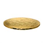 12" Gold Round Cake Drum Board, 1 / 2" Thick