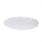 10" White Round Cake Drum Board, 1 / 2" Thick