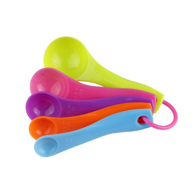 Multicolor Measuring Spoon Set of 5