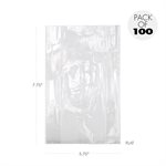 Cellophane Bags 5 3 / 4 x 7 3 / 4 Inch Flat Pack of 100