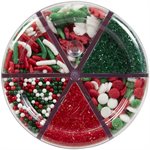 Traditional 6-Cell Holiday Sprinkles 6.02oz