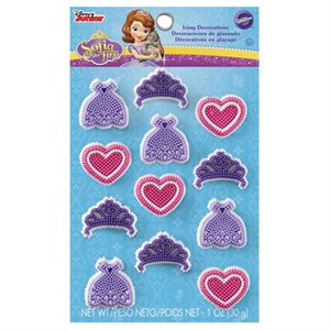 Sofia the First Icing Decorations By Wilton