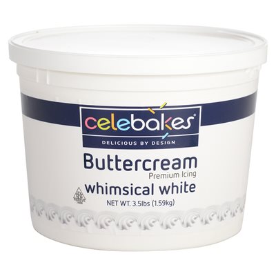 Whimsical White Buttercream 3 1 / 2 Pounds - PHO Free