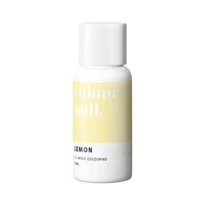 Lemon Oil-Based Coloring - 20mL By Colour Mill