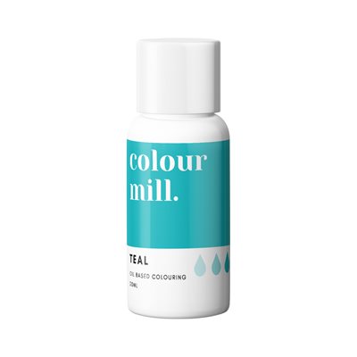 Teal Oil-Based Coloring - 20mL By Colour Mill