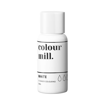 White Oil-Based Coloring - 20mL By Colour Mill