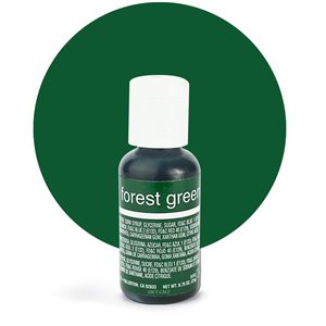 Forest Green Liqua-Gel Color - .70 ounce By Chefmaster