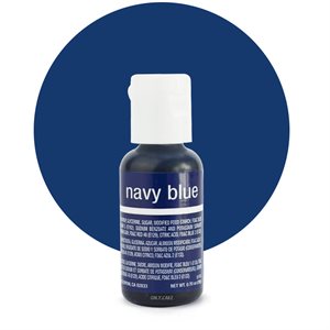 Navy Blue Liqua-Gel Color - .70 ounce By Chefmaster