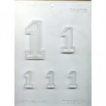 Collegiate Number 1 Chocolate Candy Mold