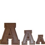 Collegiate Letter A Chocolate Candy Mold