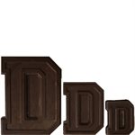 Collegiate Letter D Chocolate Candy Mold