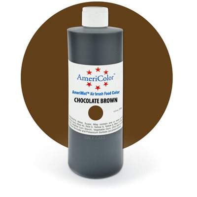Chocolate Brown Airbrush Color 9 Ounces By Americolor