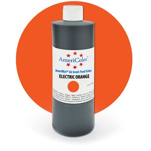 Electric Orange Airbrush Color 9 Ounces By Americolor