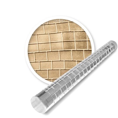 Brick Impression Rolling Pin-Large