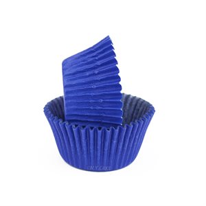 Blue Glassine Standard Cupcake Baking Cup Liner