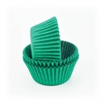 Green Glassine Standard Cupcake Baking Cup Liner