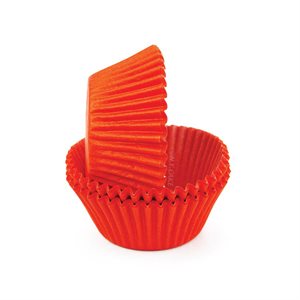 Orange Glassine Standard Cupcake Baking Cup Liner