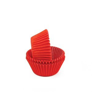 Red Mini Cupcake Baking Cup Liner