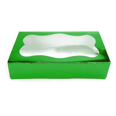 Green Cookie Box 1 Pound