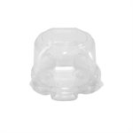 Individual Standard Cupcake & Muffin Dome Hinged Container - Pack of 10