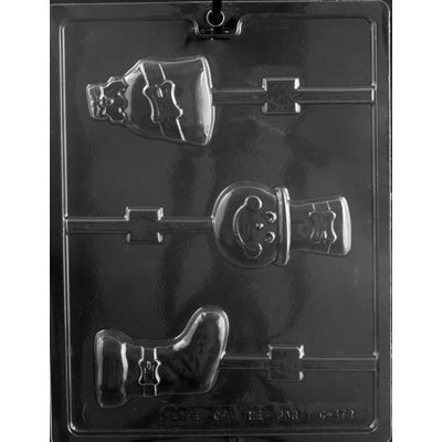 Snowman,Sack & Stocking Chocolate Candy Mold