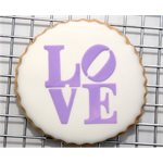 Love Sculpture Cookie Stencil Set By Designer Stencils