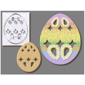 Easter Egg Cookie Cutter 7 1 / 2 Inch