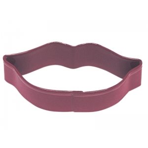 Red Lips Cookie Cutter Poly Resin 3 1 / 2 Inch