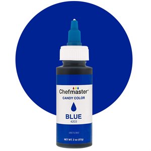 Blue Liquid Candy Color - 2 ounce By Chefmaster