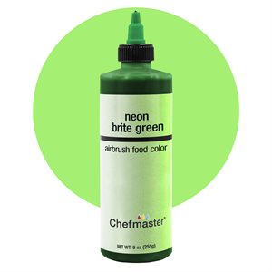 Neon Brite Green Airbrush Color 9 Ounce By Chefmaster