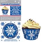 Snowflake Standard Cupcake Baking Cup Liner -Pack of 500