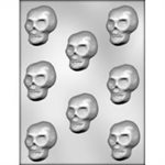 Skull Chocolate Candy Mold 2 1 / 8 Inch