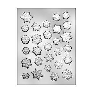 Snowflake Assortment Chocolate Candy Mold 