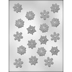 Snowflake Chocolate Candy Mold 1 1 / 4 Inch
