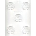 Boo Cookie Chocolate Mold 2 Inch