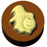 Ghost Cookie Chocolate Mold 2 Inch