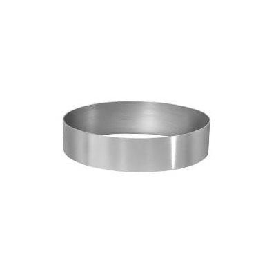 Round Cake Ring Stainless Steel 8 x 2 Inch