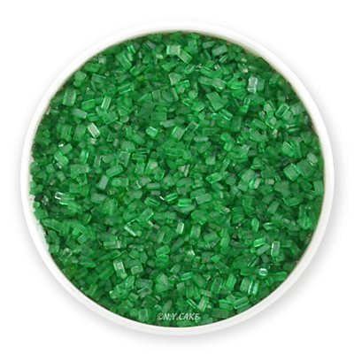 Coarse Sugar Crystals Green 