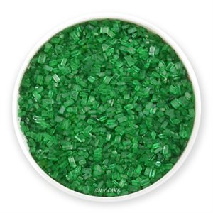 Coarse Sugar Crystals Green 
